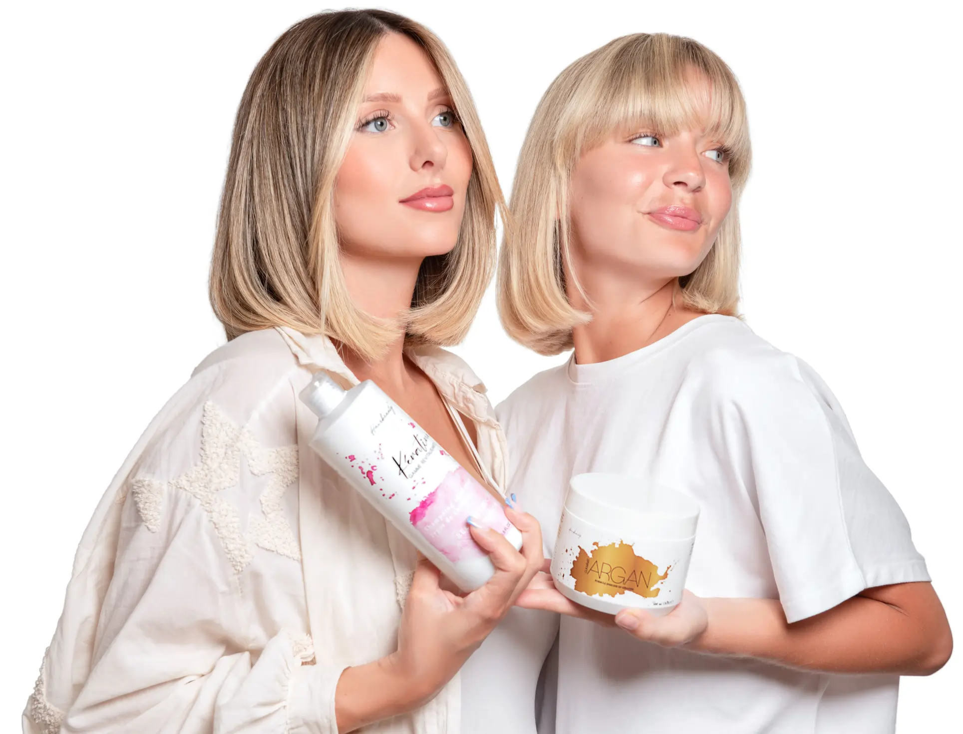 Mannequins présentant la routine professionnel